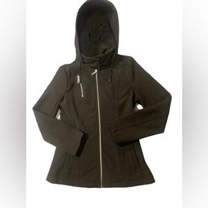 Like new KENNETH COLE REACTION black zip up jacket